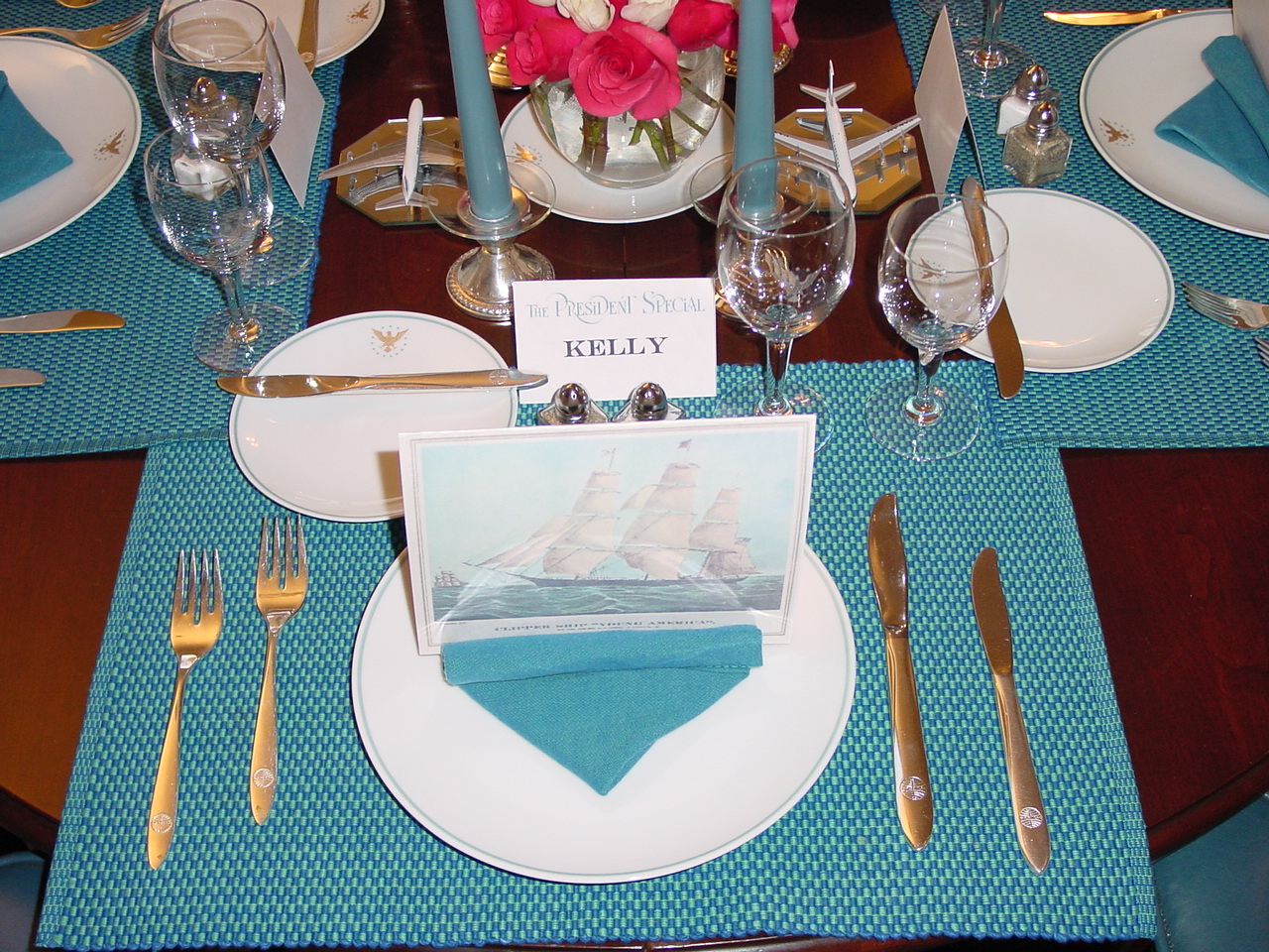 Pan Am Dinner Table Pan Am Dinner Table